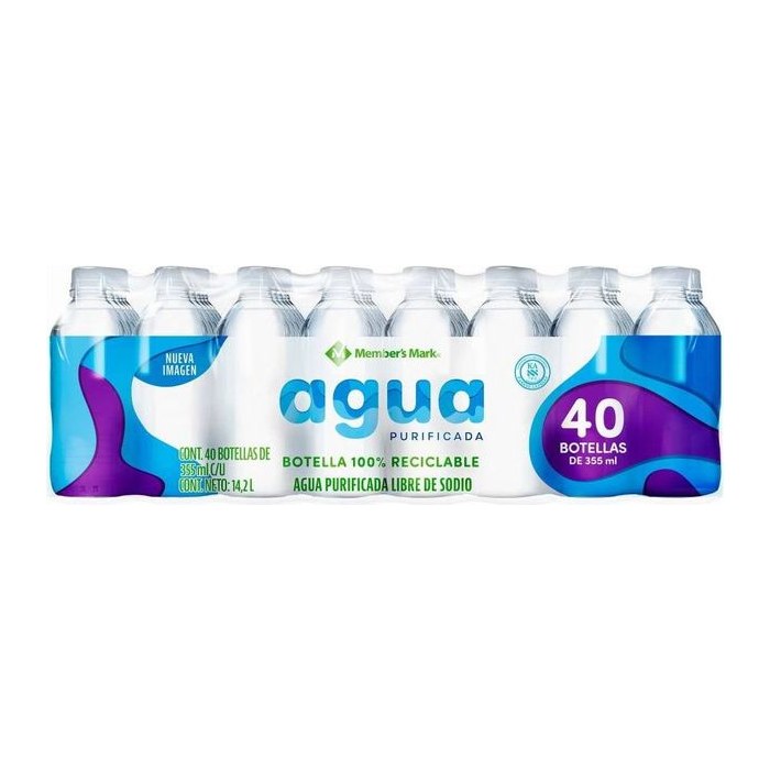 Agua Members Mark 355ml C/40