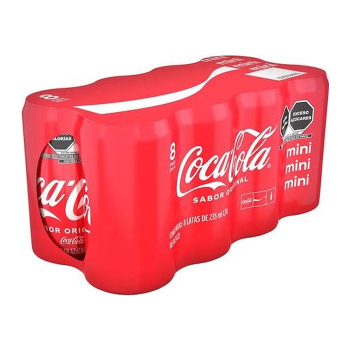 Coca Cola Sabores Surtidos 8 Latas 235ml